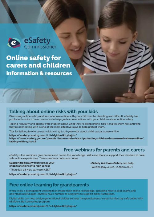 Esafety-online-learning-flyer-6.11.24